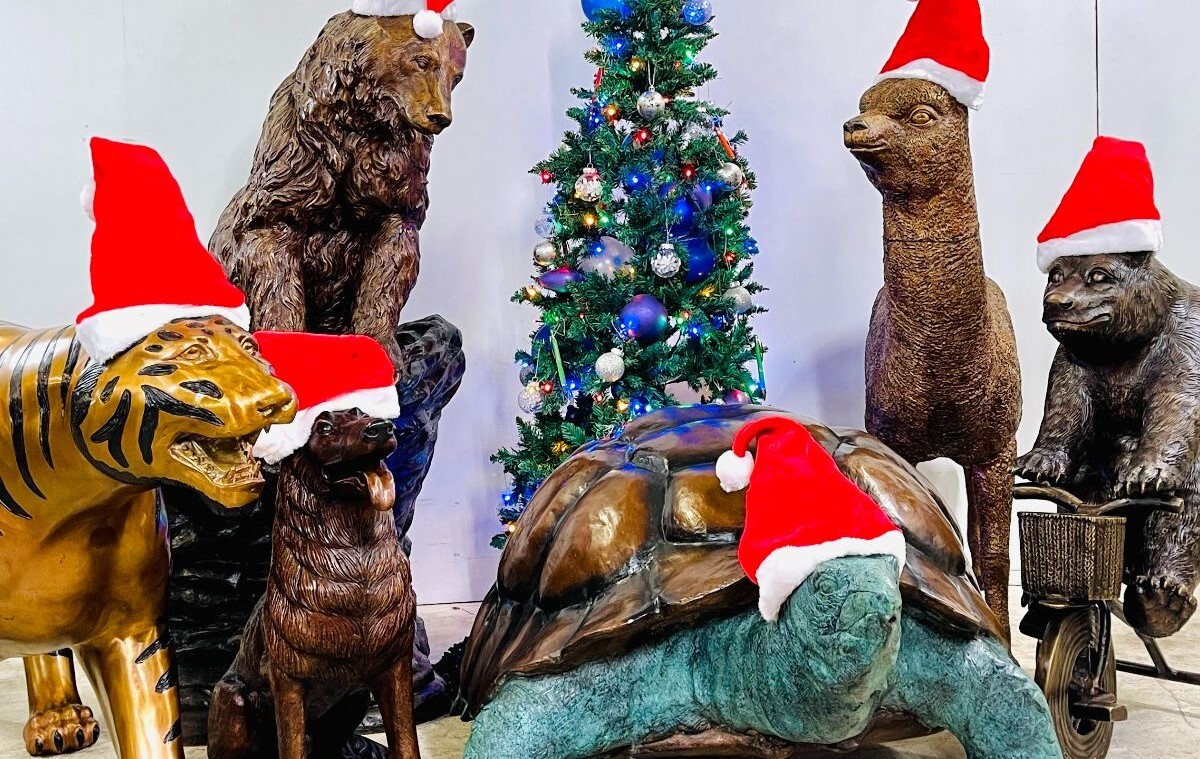 Bronze Sculpture Collection. Crafted using the traditional lost wax casting method, each piece showcases vivid detail and hand-forged craftsmanship.