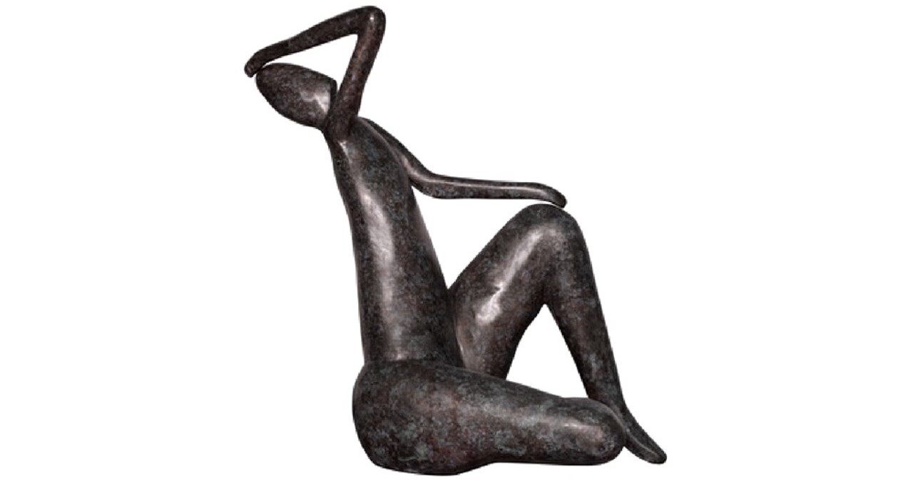 This fun bronze 