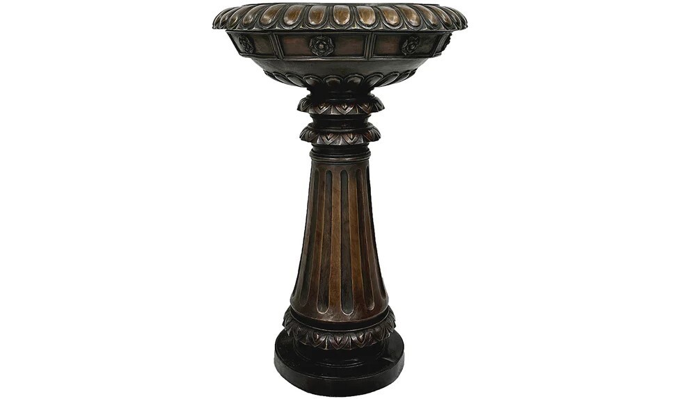 https://davinciemporium.com/bronze-birdbath-bowl-on-pedestal/