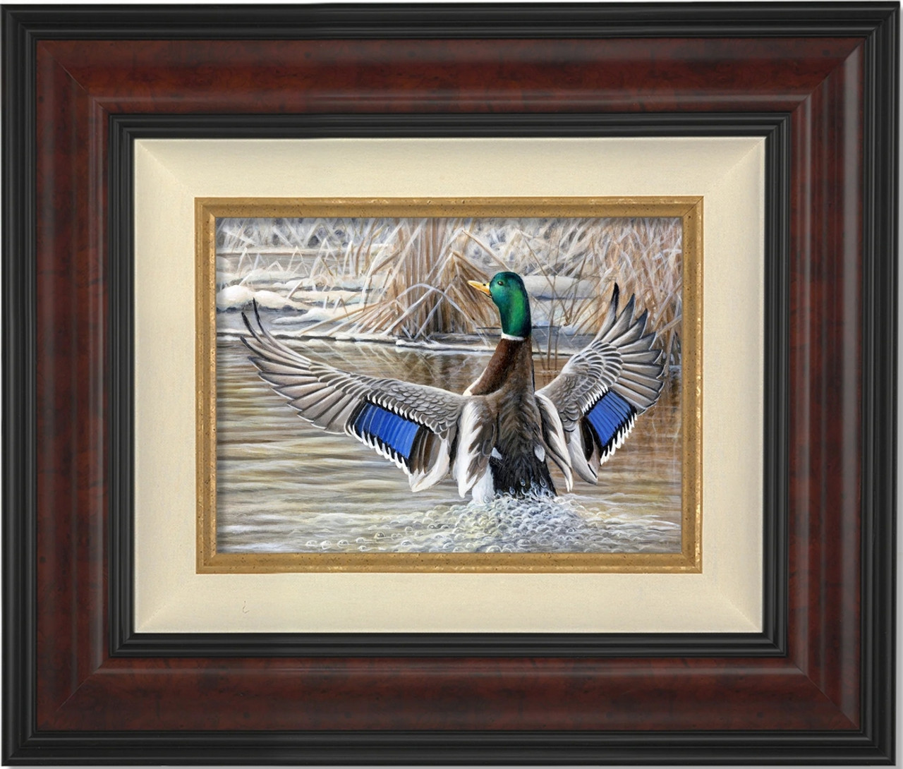 Bob Metropoulous  entry in 2021 Duck Stamp Competition.
