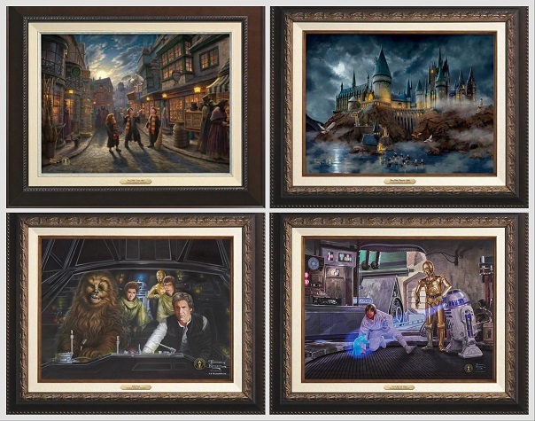 Illuminating Elegance: How to Best Enhance your Interior and Display Thomas Kinkade  Canvas Classics Collection
