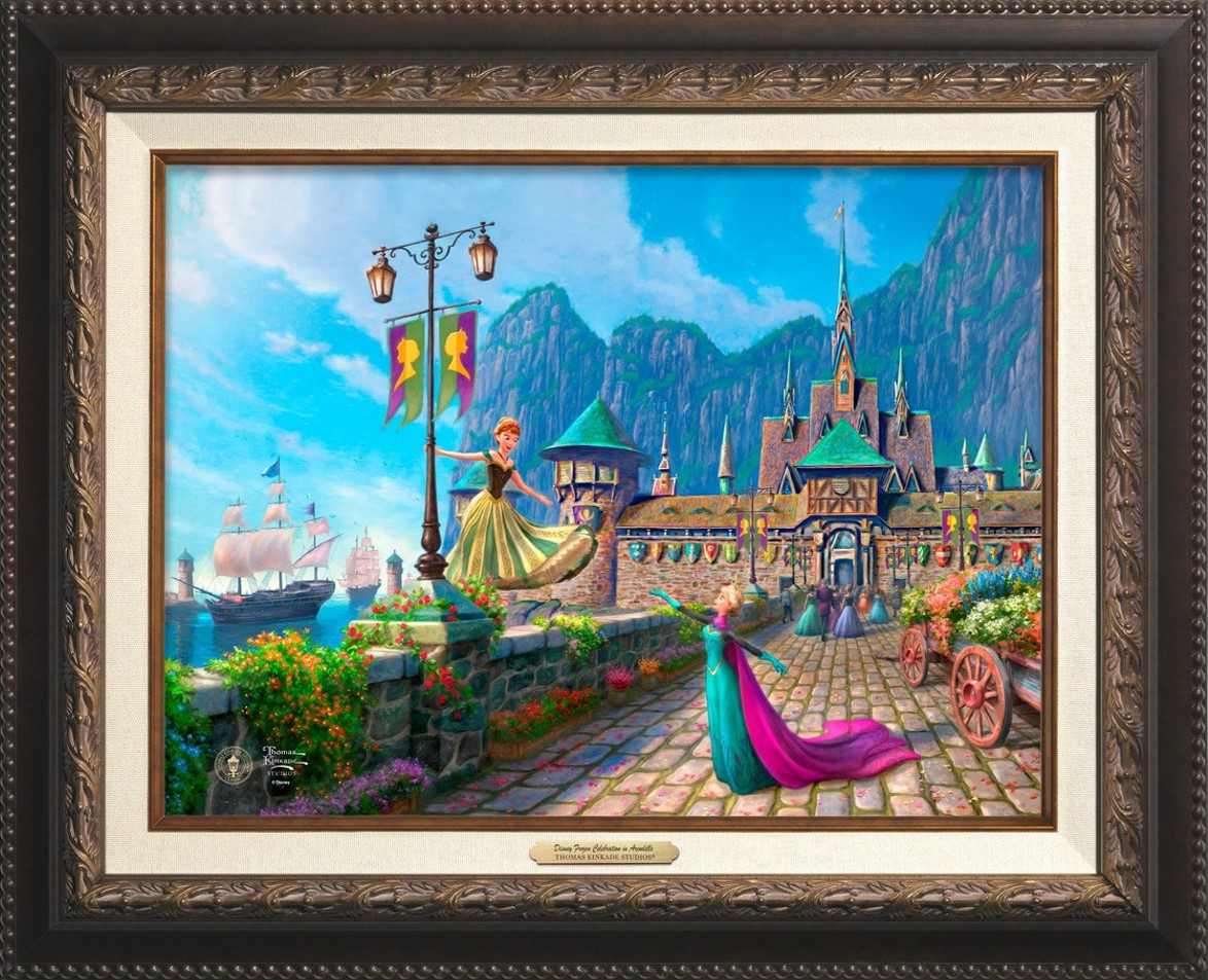 Celebrating the "Disney Frozen Celebration in Arendelle" Canvas Classics