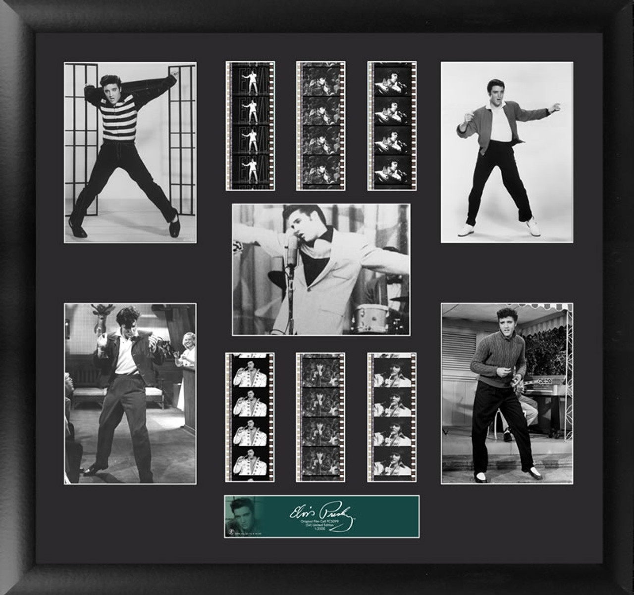 Elvis Presley Film Cell Montage Large Framed Display S4