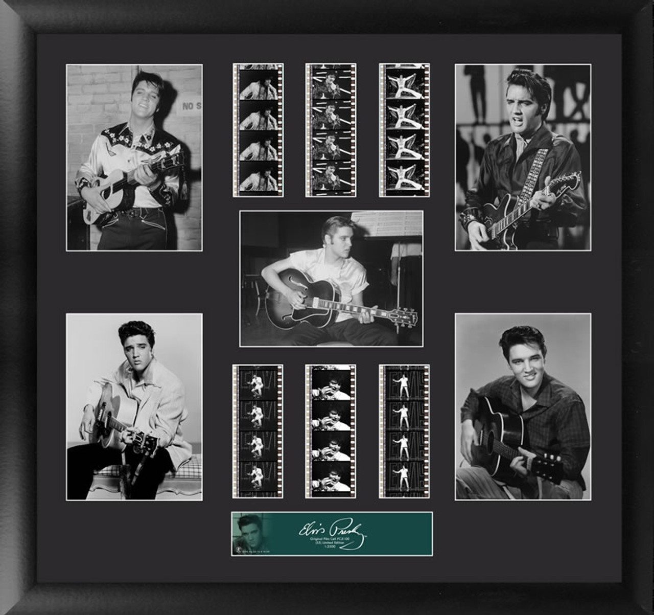 Elvis Presley Film Cell Montage Large Framed Display S5