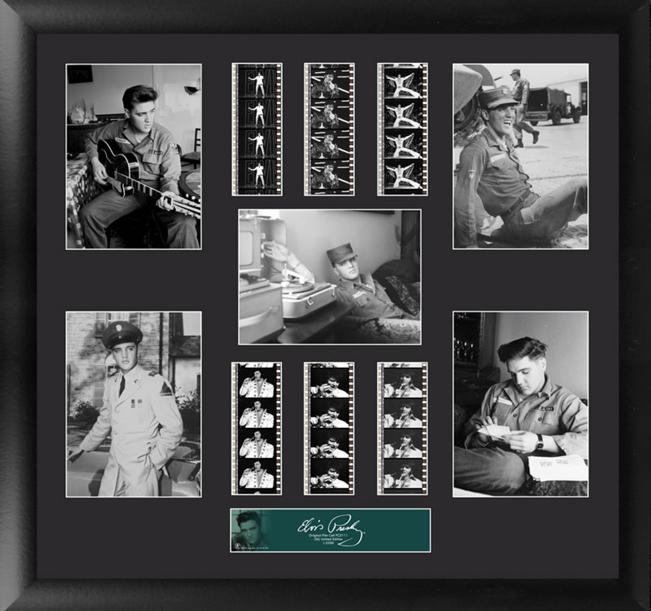Elvis Presley Film Cell Montage Large Framed Display 6