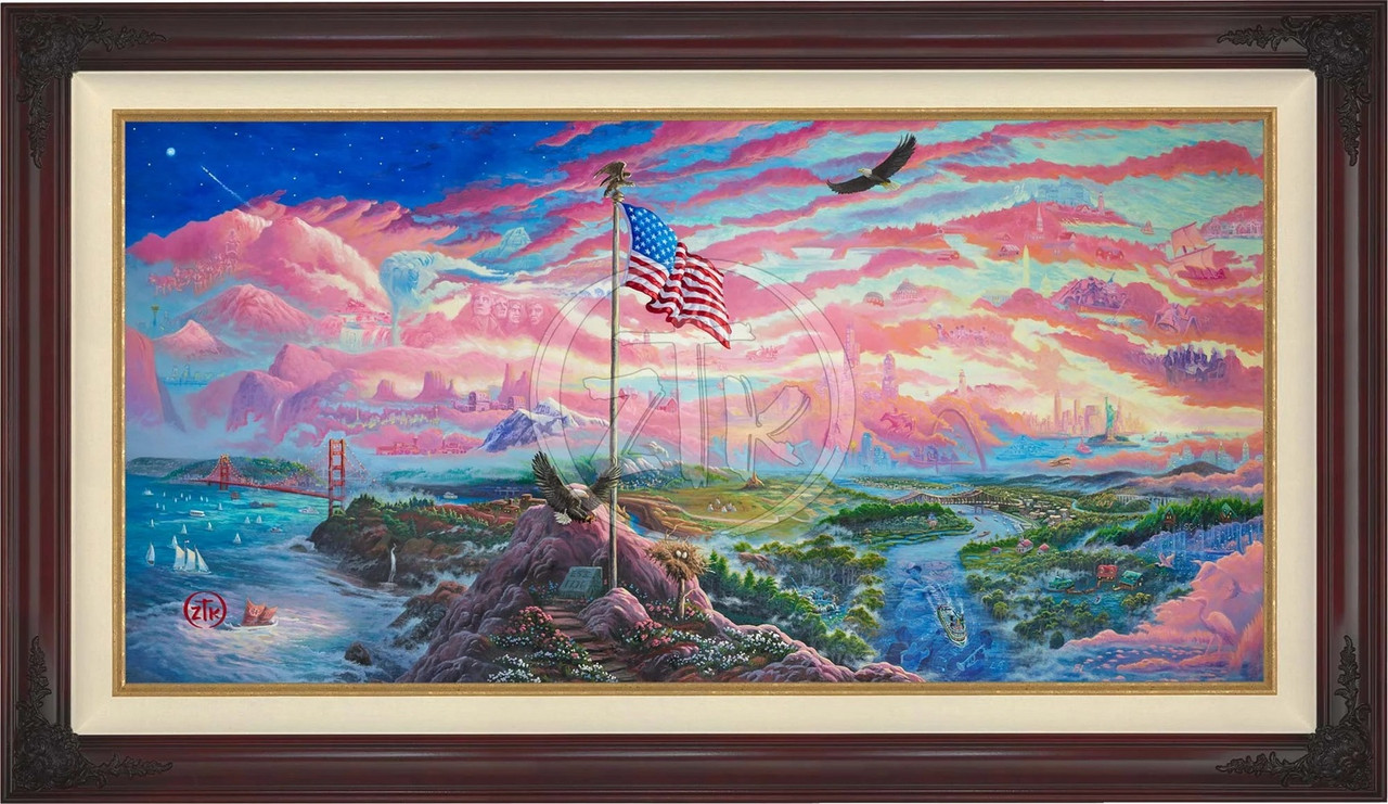 From Sea to Shining Sea Limited Edition Canvas by Zac Kinkade