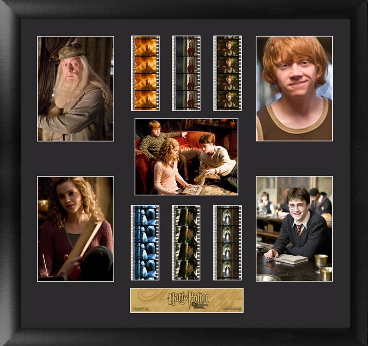 Harry Potter and the Half Blood Prince Film Cell Montage Large Framed Display S1