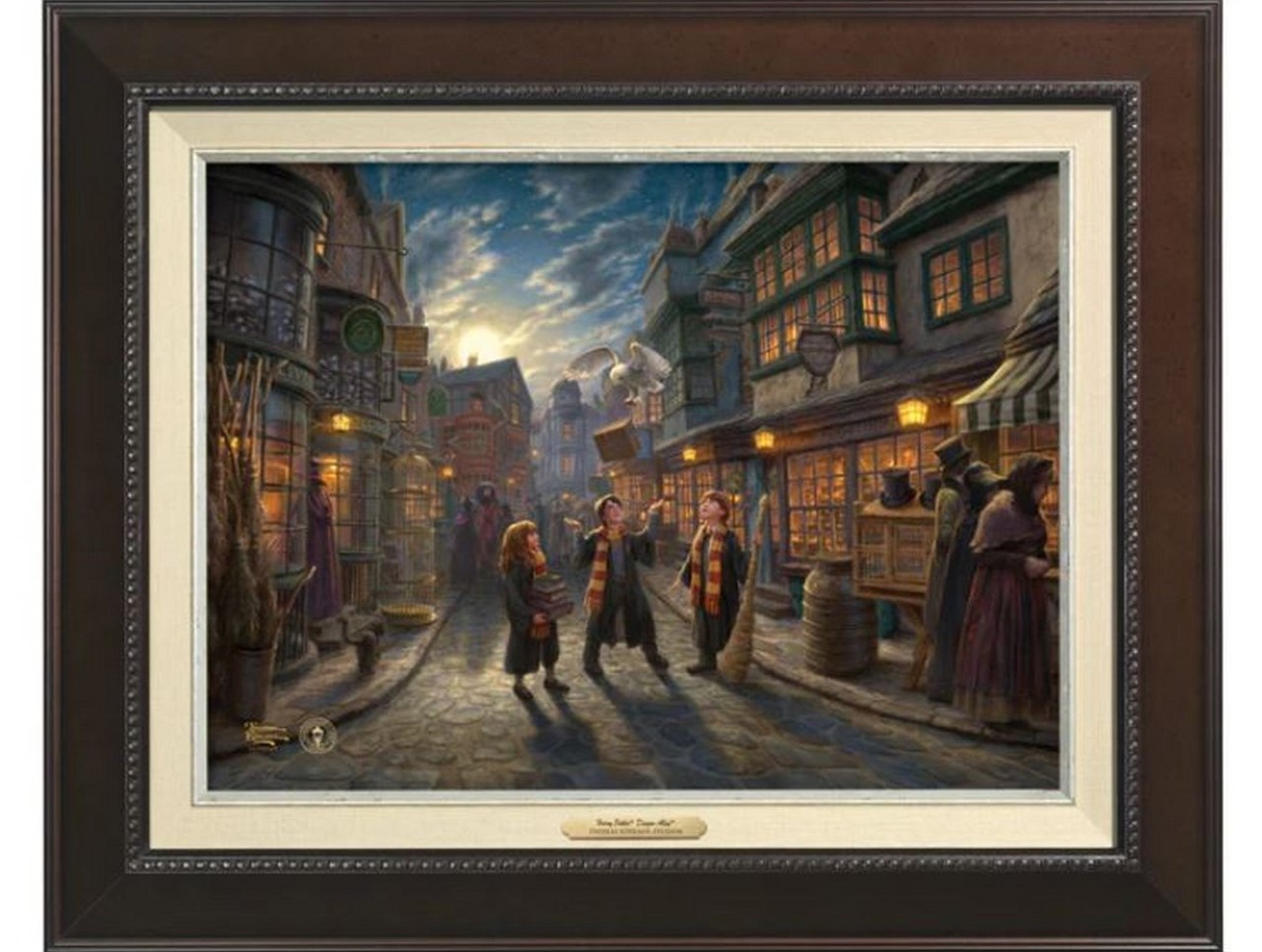 Harry Potter Diagon Alley Canvas Classics By Thomas Kinkade Studioa