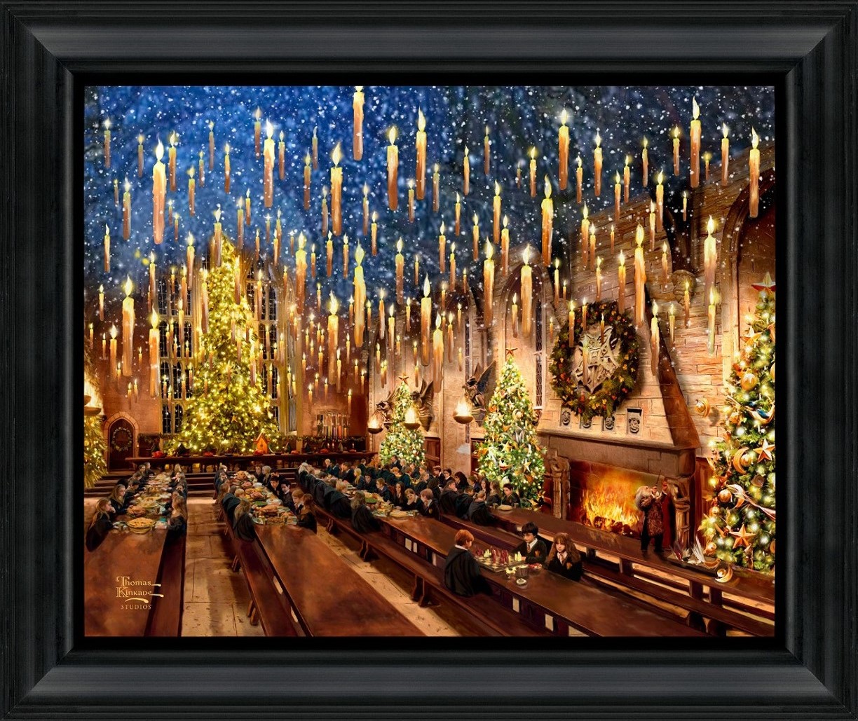 Harry Potter Great Hall Brushstroke Vignette by Thomas Kinkade Studios