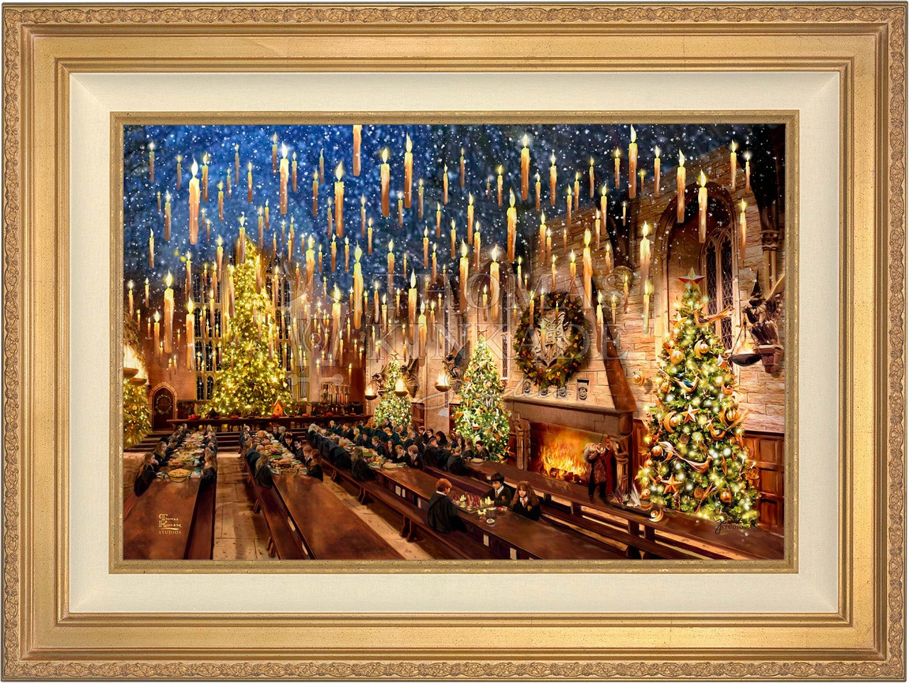  Bring the Magic Home with "Harry Potter Great Hall" Limited Edition Canvas by Thomas Kinkade Studios