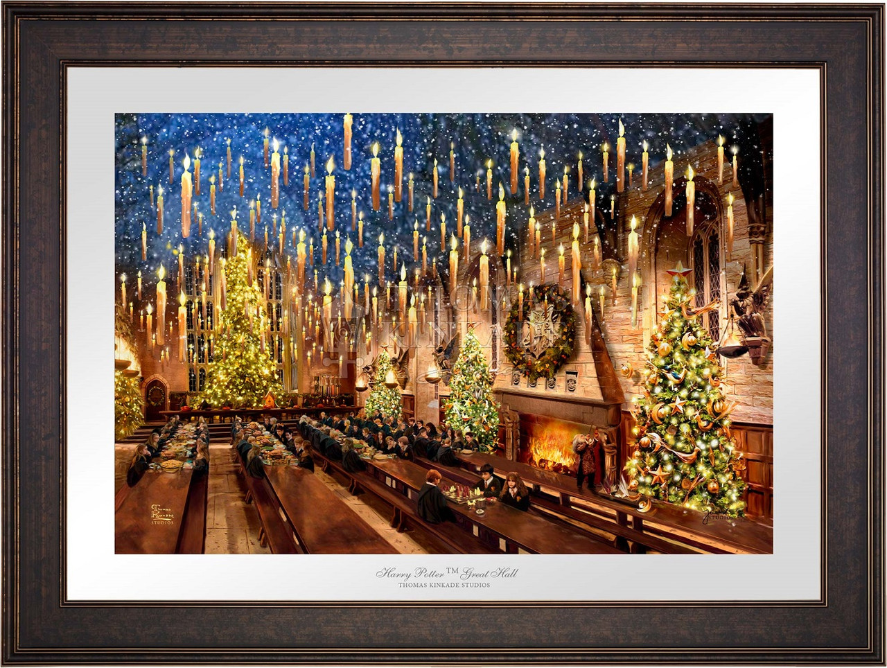 Harry Potter Great Hall Limited Edition Paper by Thomas Kinkade Studios