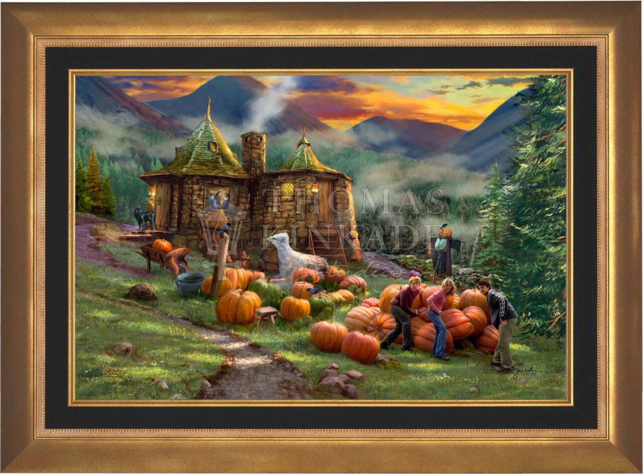 Step into the heart of the Wizarding World™ with this stunning limited edition canvas, capturing the warmth and wonder of Hagrid’s beloved hut. 