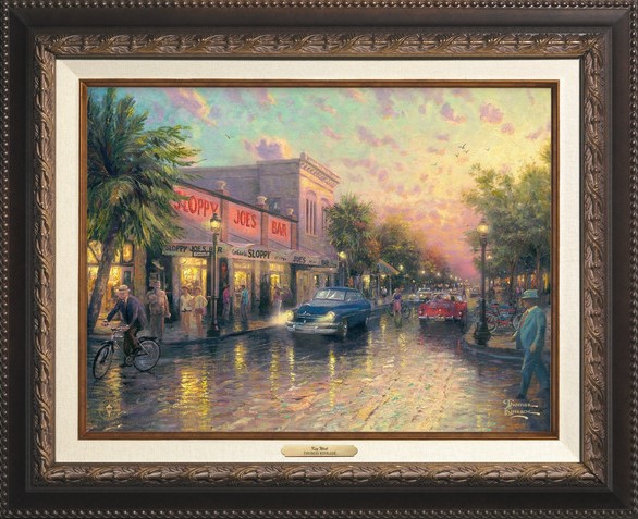 Key West Canvas Classics By Thomas Kinkade Studios