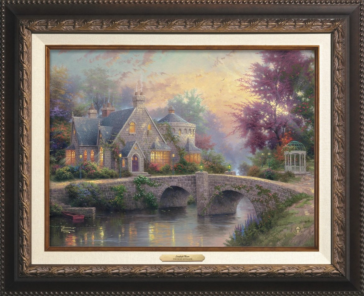 Lamplight Manor Canvas Classics By Thomas Kinkade Studios 