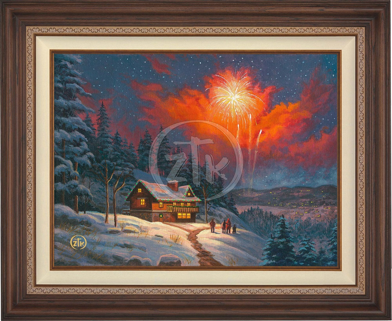 Light of a New Year Limited Edition Canvas by Zac Kinkade