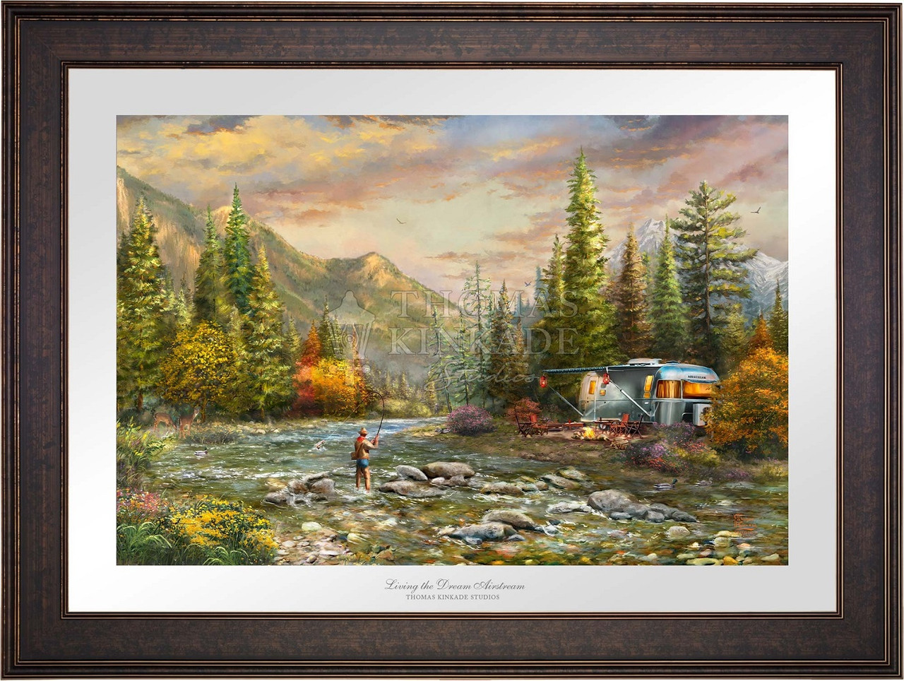 Living the Dream Limited Edition Paper By Thomas Kinkade Studios and AirStream