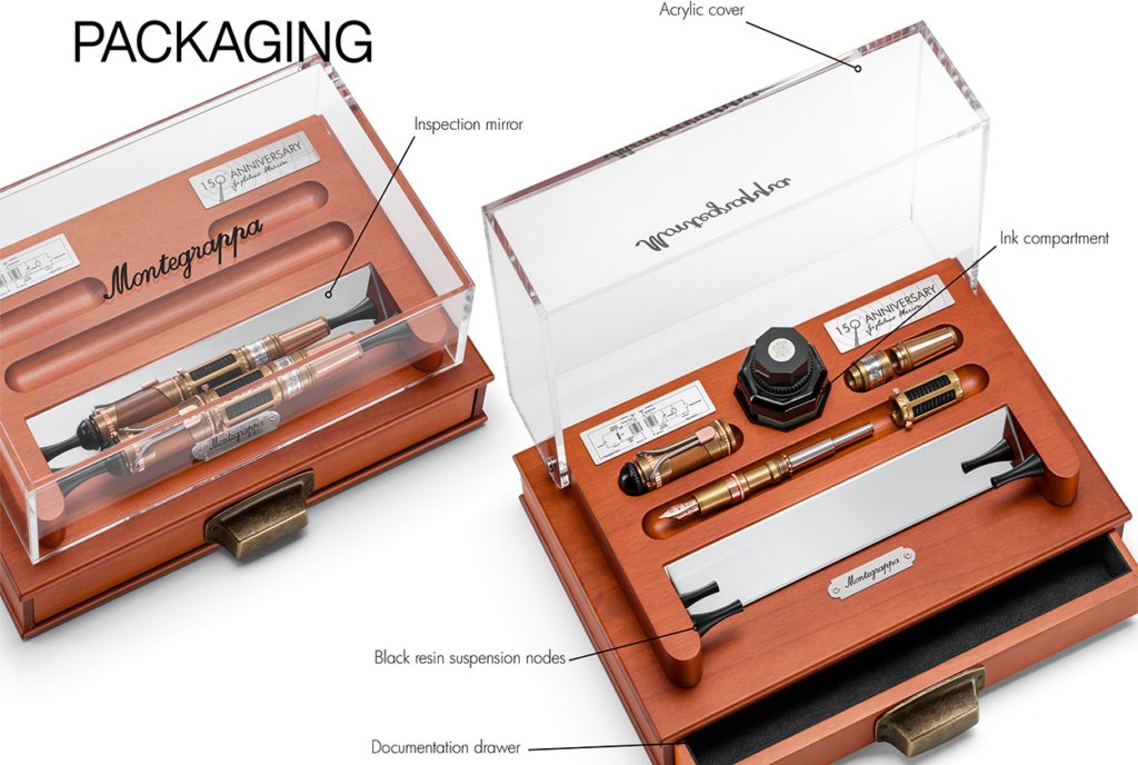 Montegrappa Marconi Model 150 Fountain Pen and Rollerball Collection Celebrates Innovation2