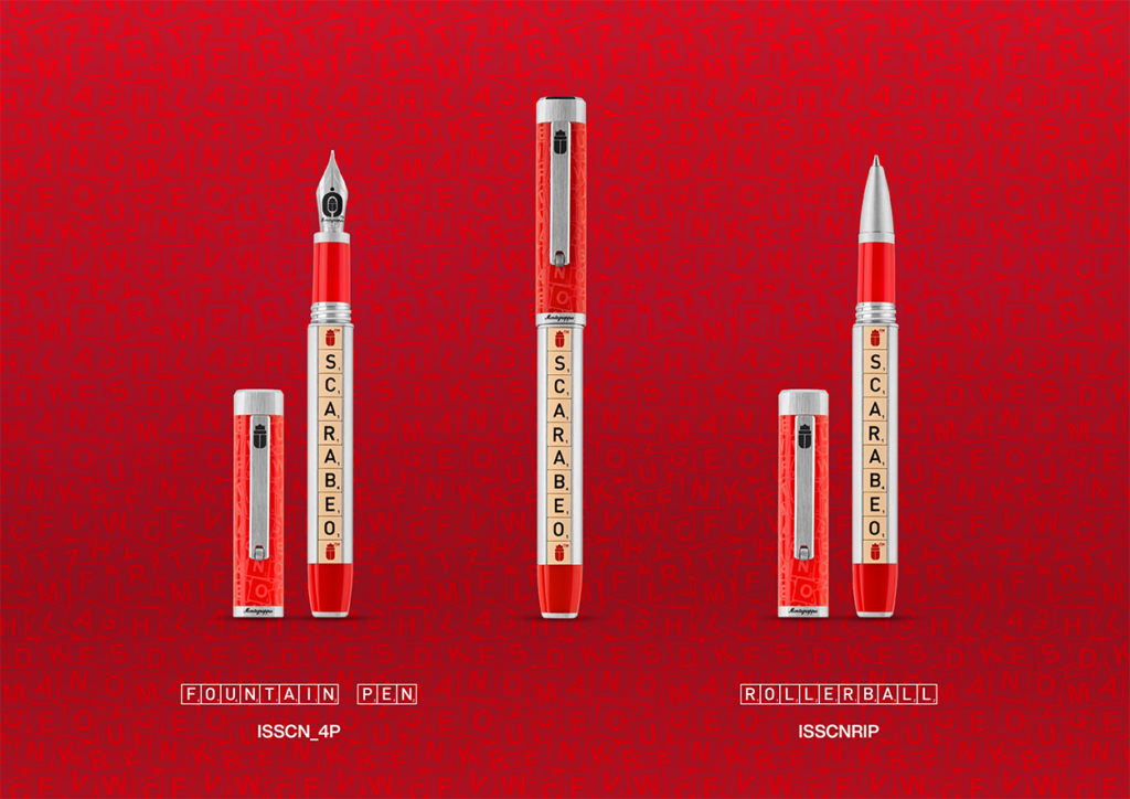 Montegrappa Scarabeo Winning Words Limited Edition Pen Collection