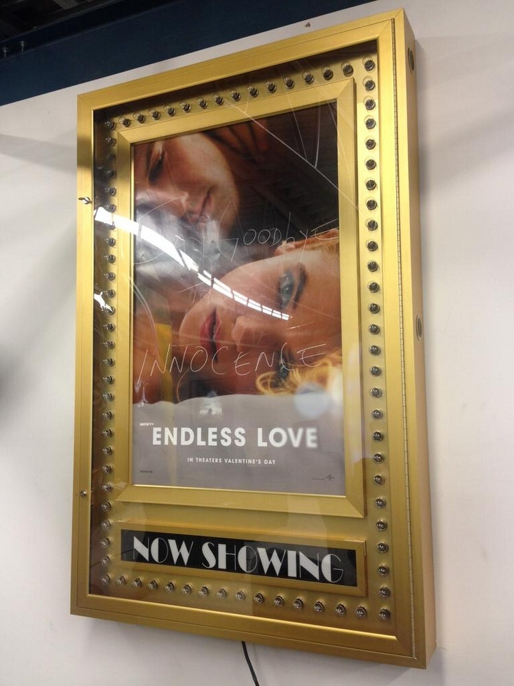 Premier Series poster case blends bold illumination with secure functionality. Designed for commercial use, it features adjustable-speed chase lights that frame your poster in dynamic motion, plus full backlighting for rich display quality.