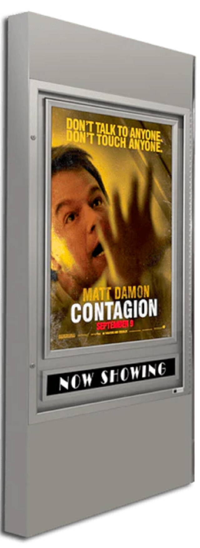 Poster Case Spotlight Series #2 Pylon Lumina Movie Poster Case with Dater : Where cinematic elegance meets functional brilliance.
