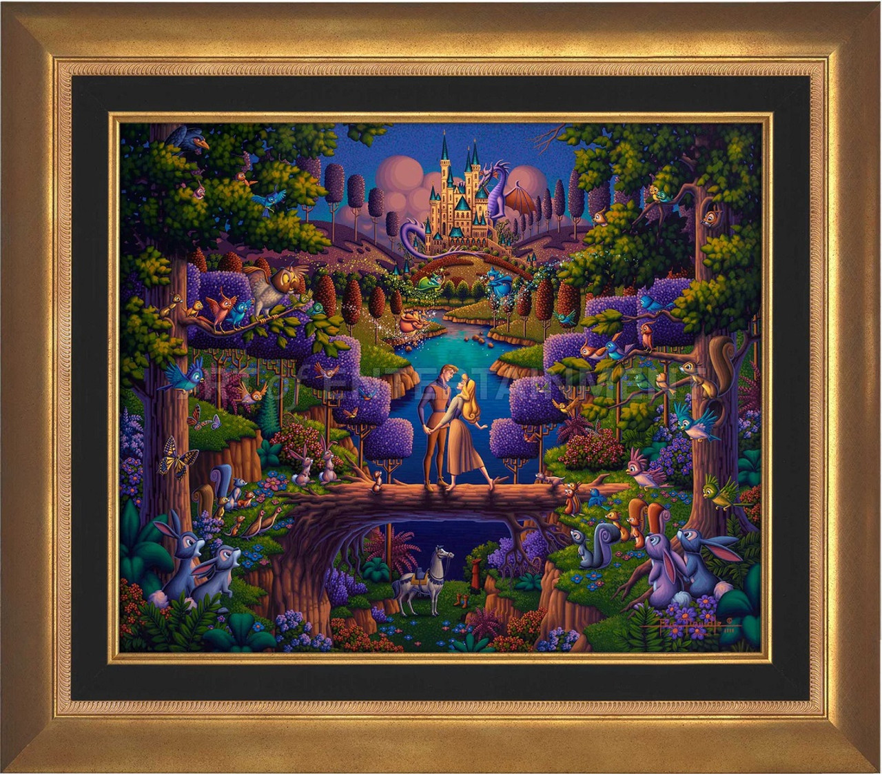 Sleeping Beauty The Power of Love Limited Edition Canvas by Eric Dowdle