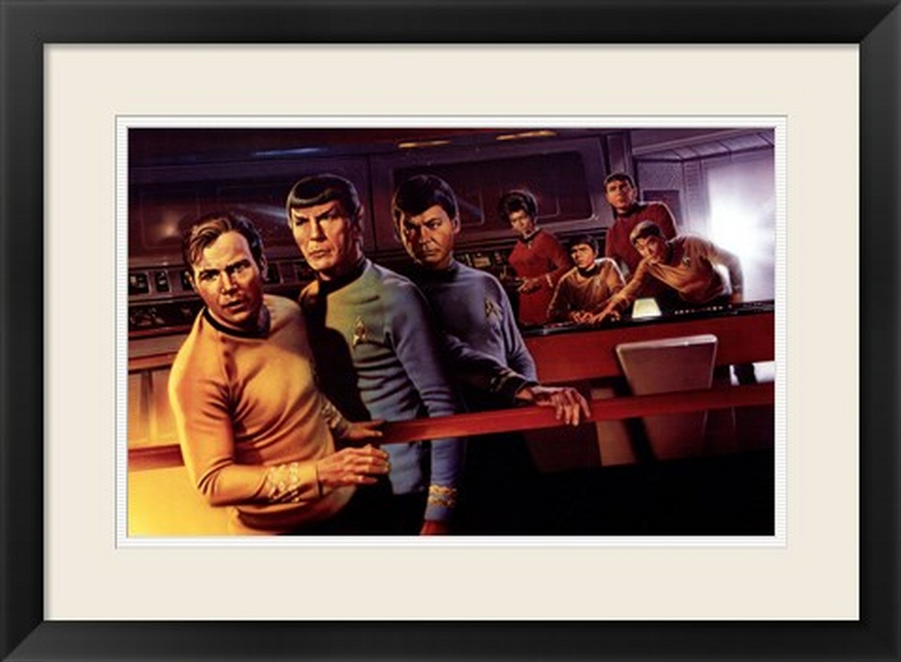 Star Trek Framed Fine Art Poster Print