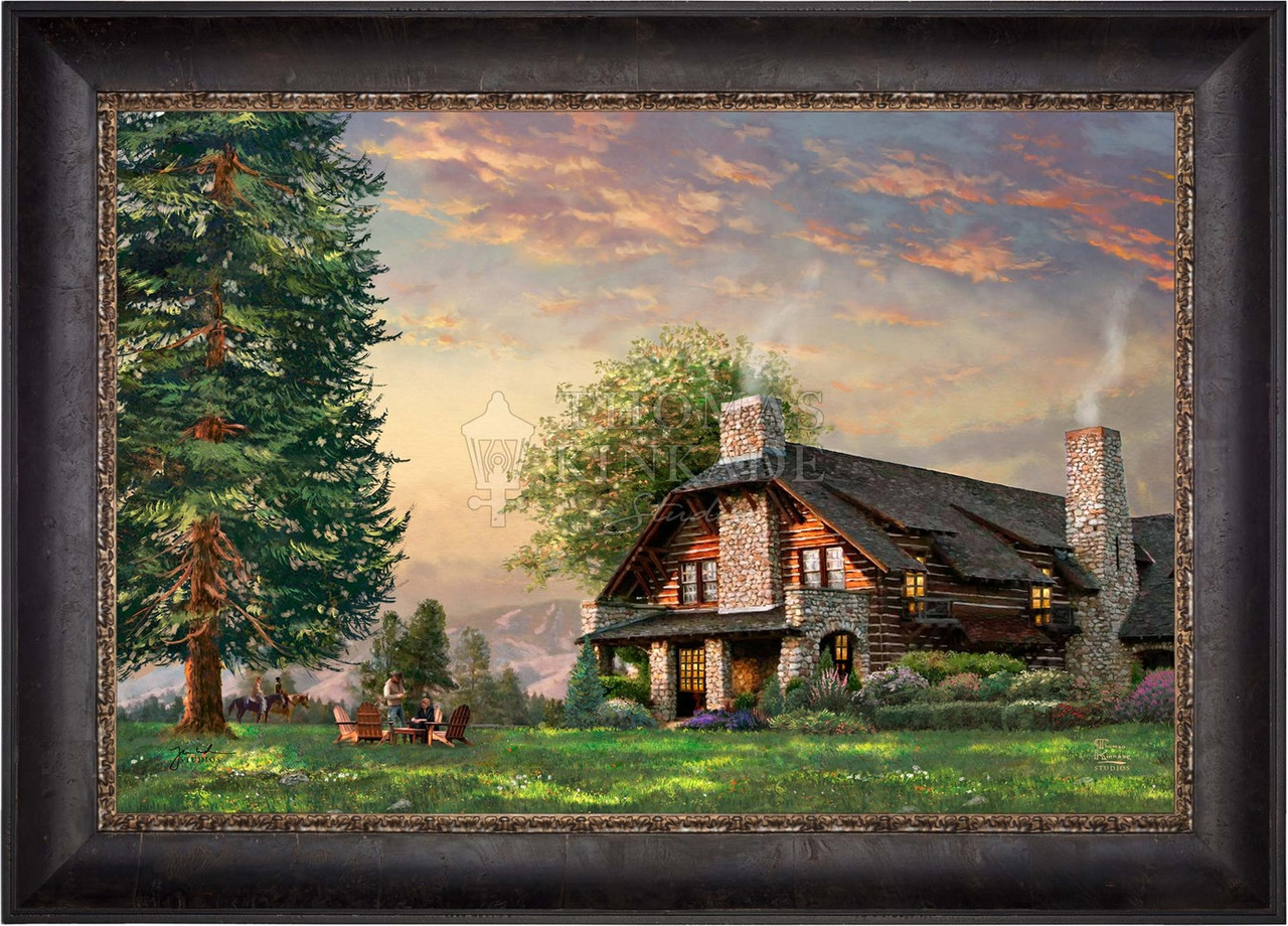 The Dutton House Yellowstone Limited Edition Canvas A Masterpiece of Art and History