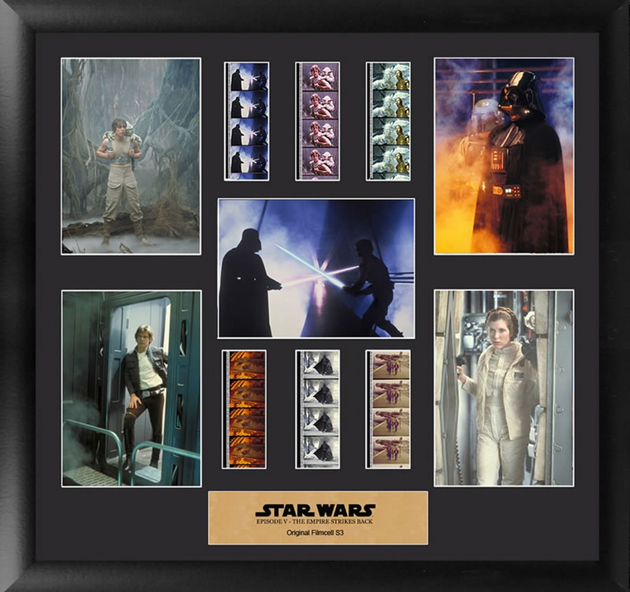 The Empire Strikes Back Special Edition Framed Film Cell Montage Presentation