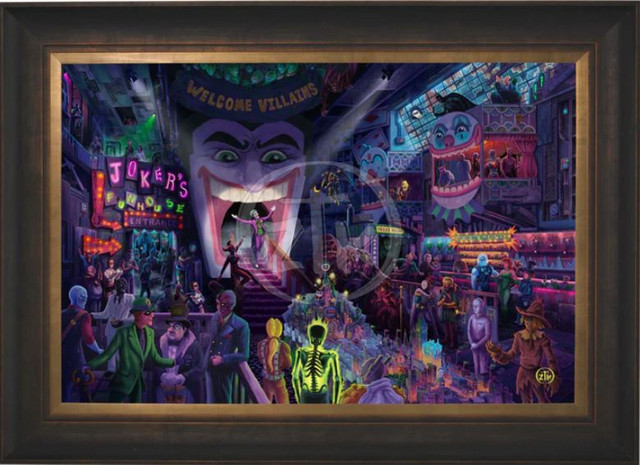 The Joker's Ball Limited Edition Canvas by Zac Kinkade