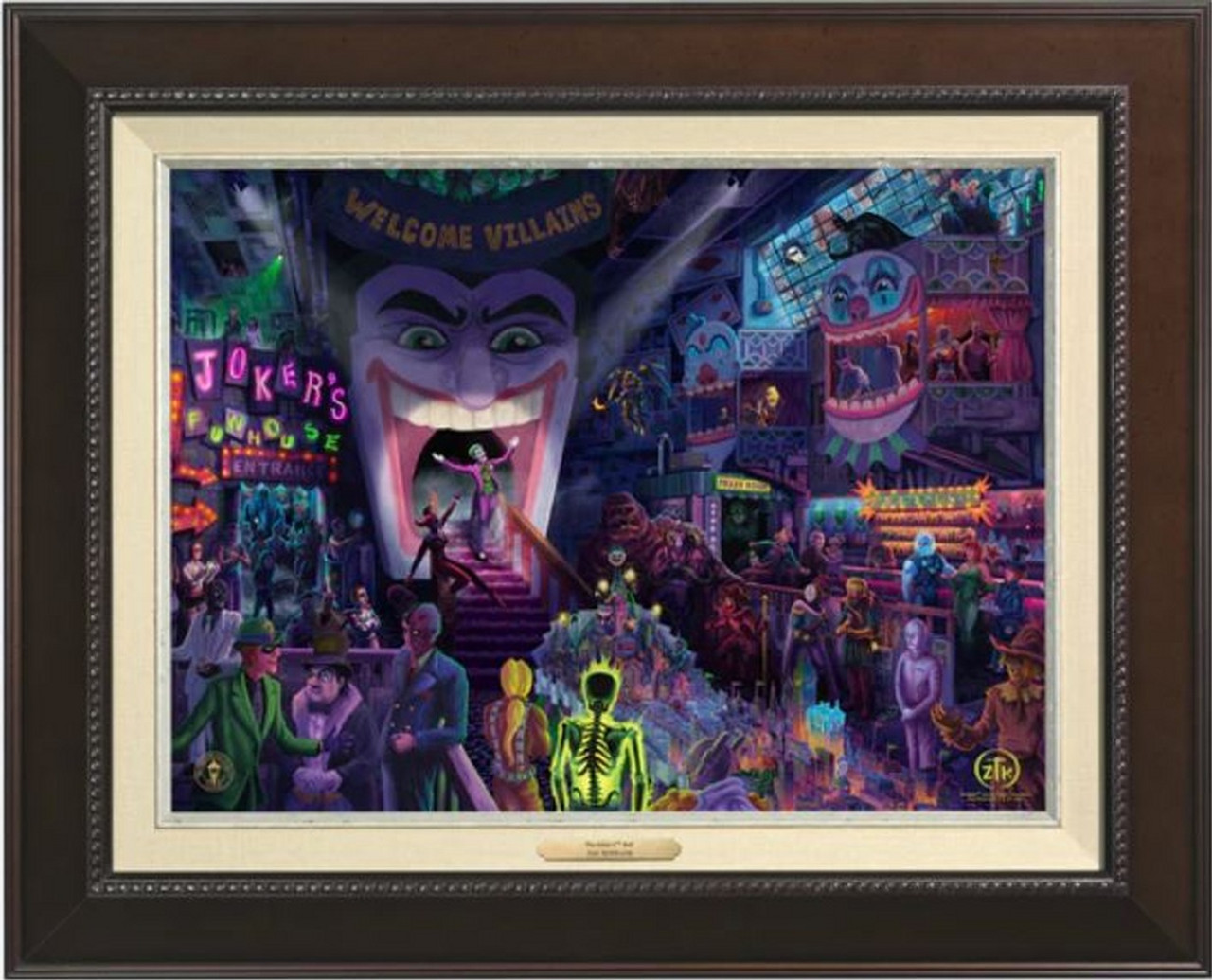 The Joker's Ball Canvas Classics by Zac Kinkade