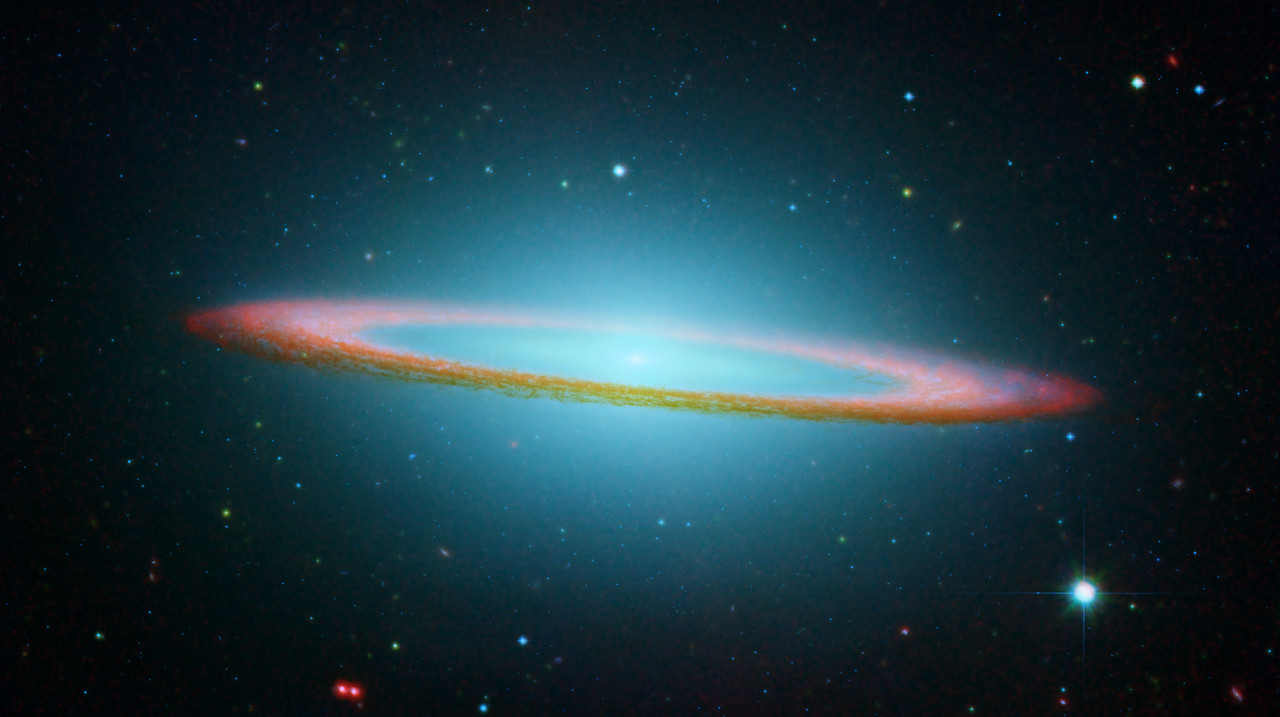 Captured in stunning detail by the Hubble Telescope