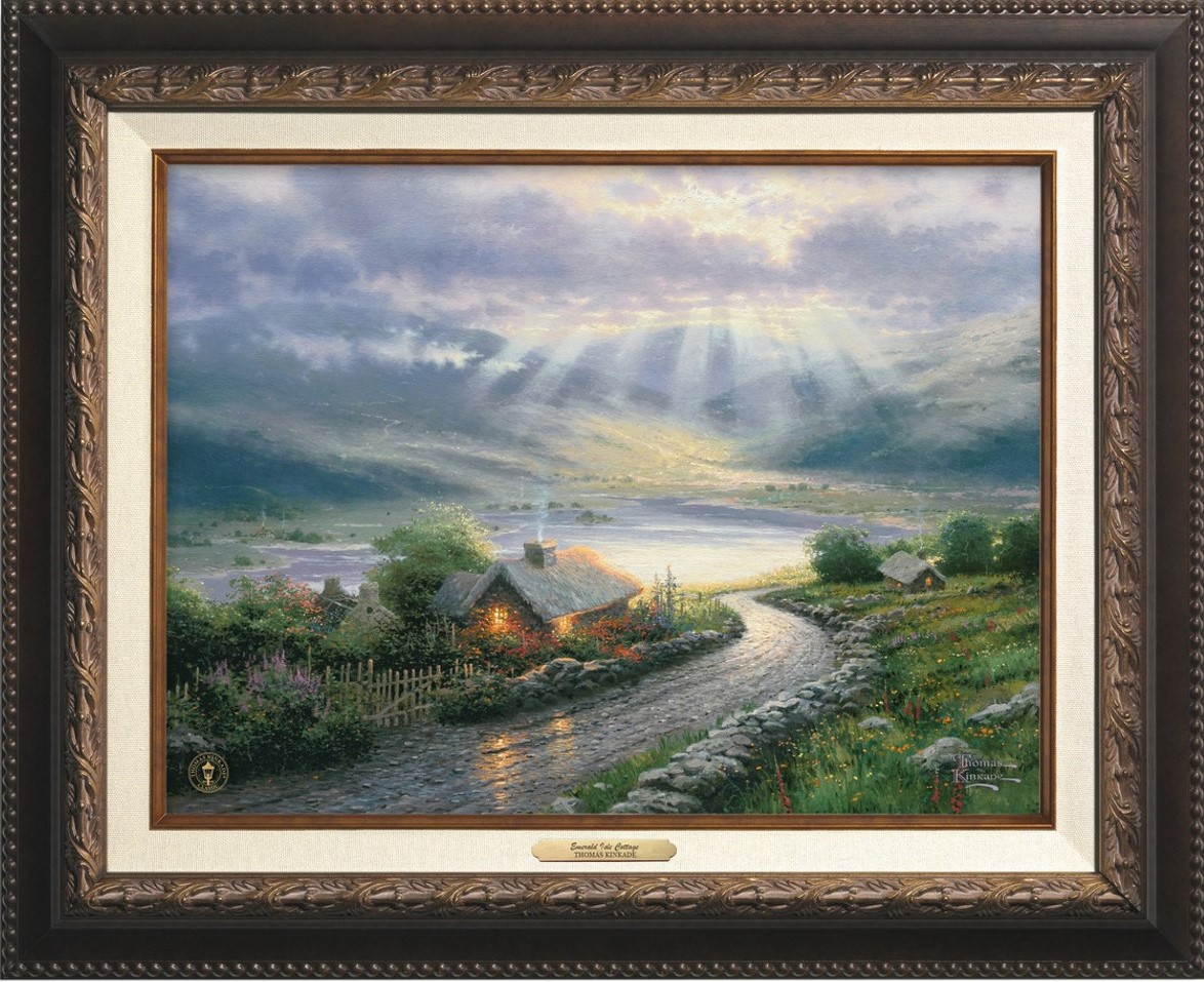 Emerald Isle Cottage Canvas Classics By Thomas Kinkade Studios