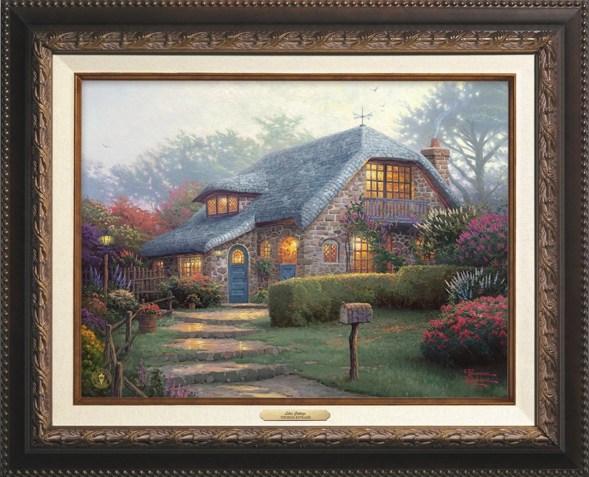 Lilac Cottage Canvas Classics By Thomas Kinkade Studios