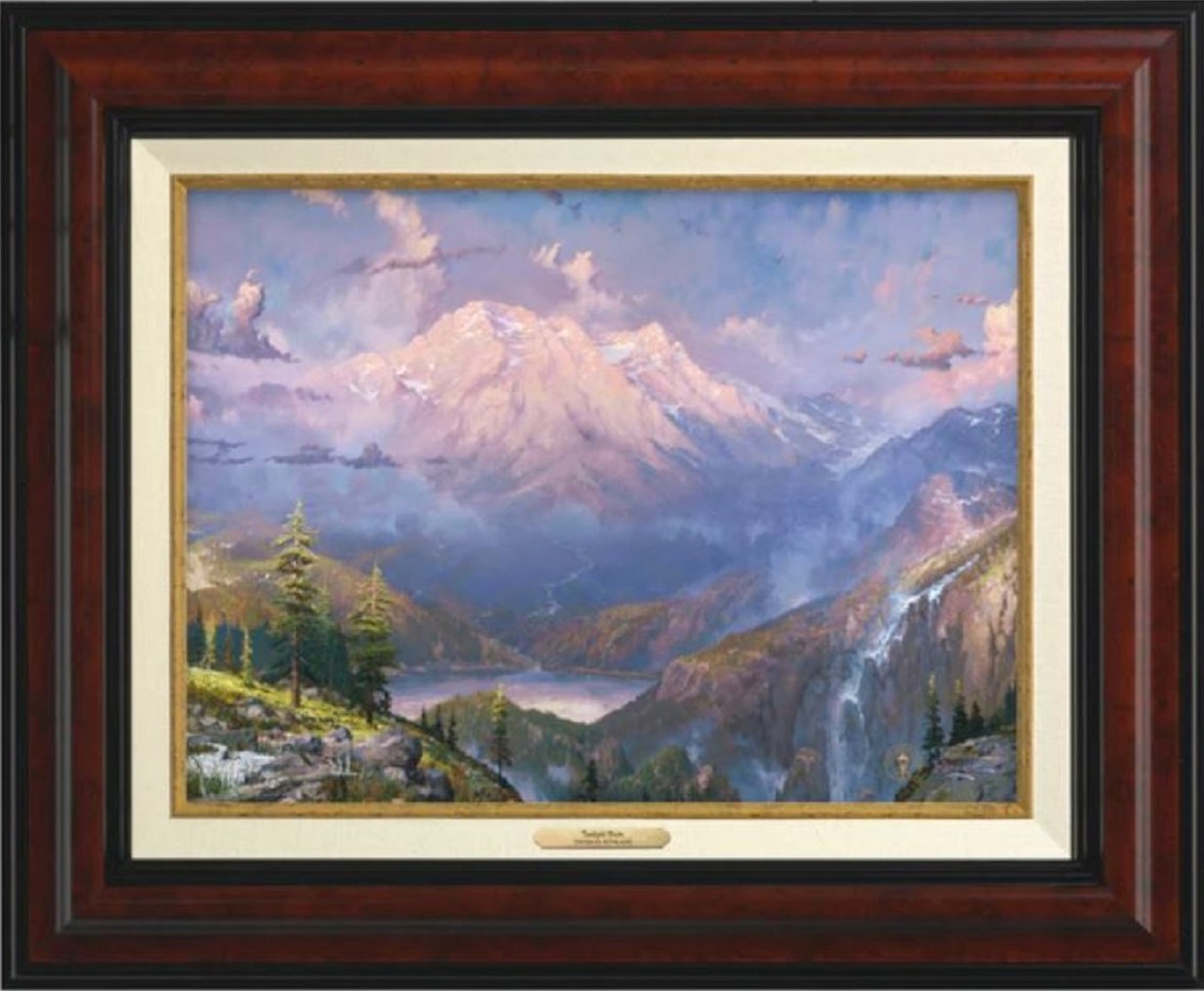 Twilight Vista Canvas Classics By  Thomas Kinkade Studios