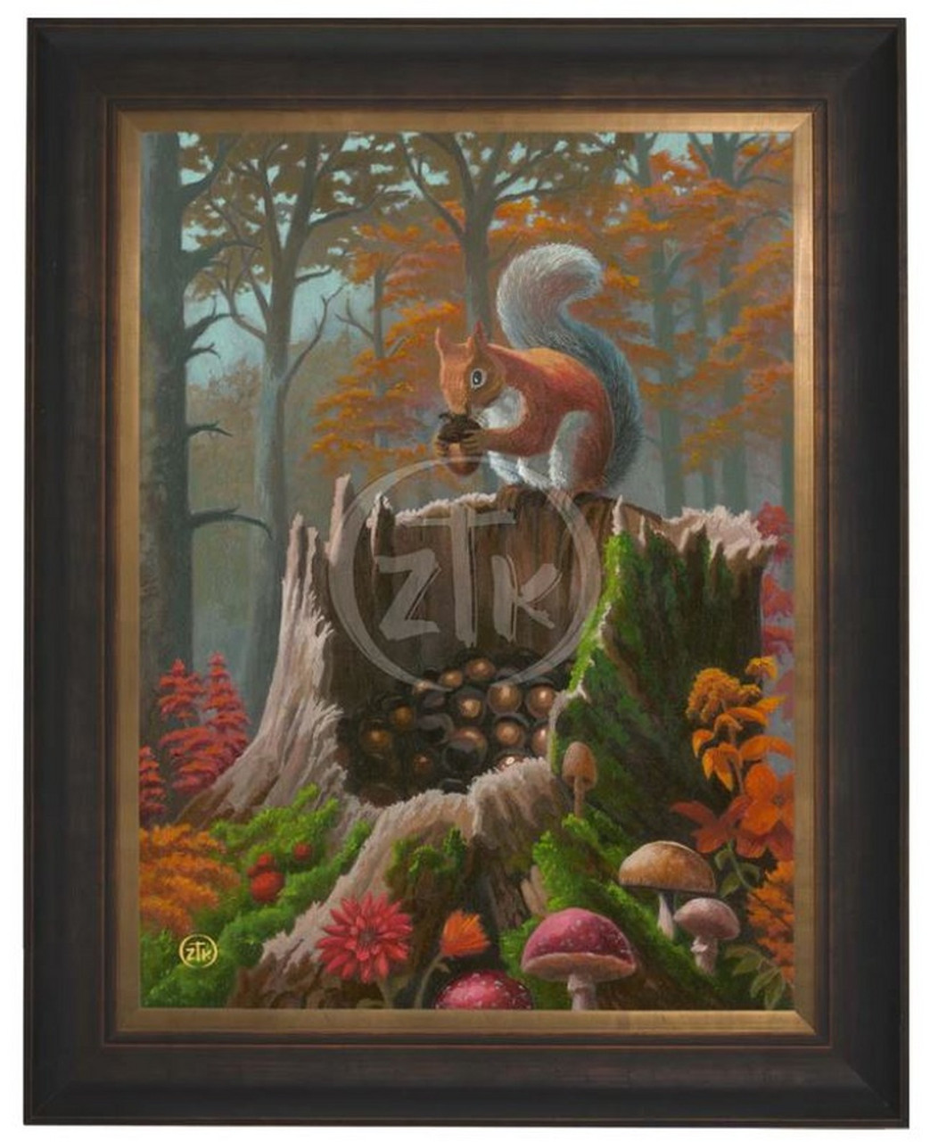 Zac Kinkade Acorn Aficionado Limited Edition Canvas